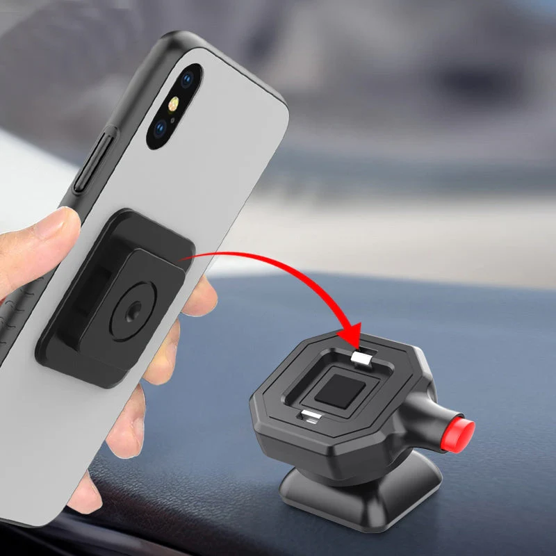 Quick Mount Magnetic Car Dashboard Phone Holder - Image 1