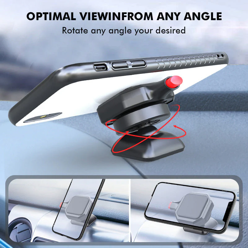 Quick Mount Magnetic Car Dashboard Phone Holder - Image 3