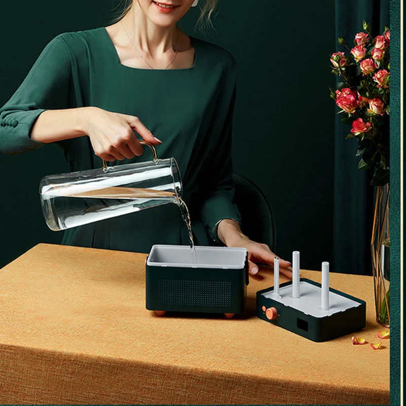 Retro Record Player Lamp Humidifier - Image 2