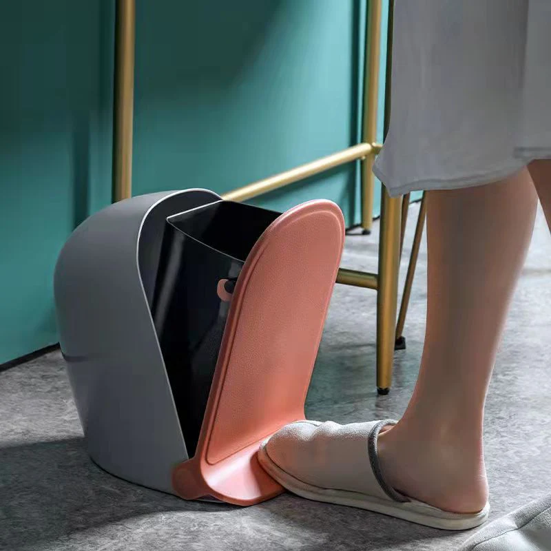 Elegant Silent Pedal Trash Can - Image 1