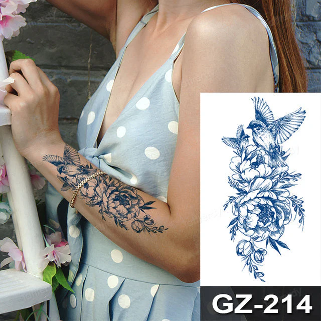 Dreamcatcher Animal Semi-Permanent Temporary Tattoo - Image 2