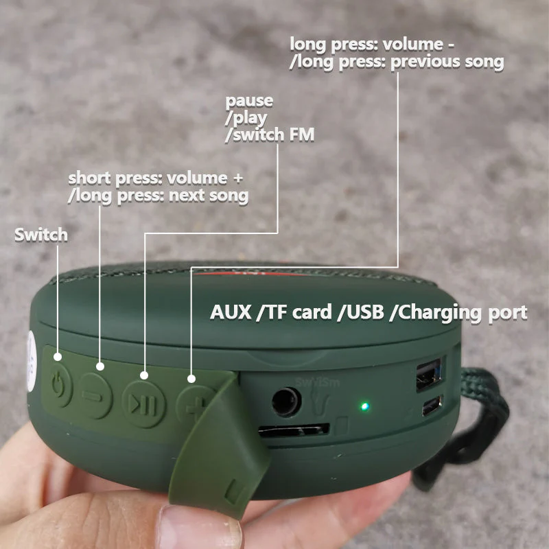 2in1 Earphone Bluetooth Speaker - Image 2