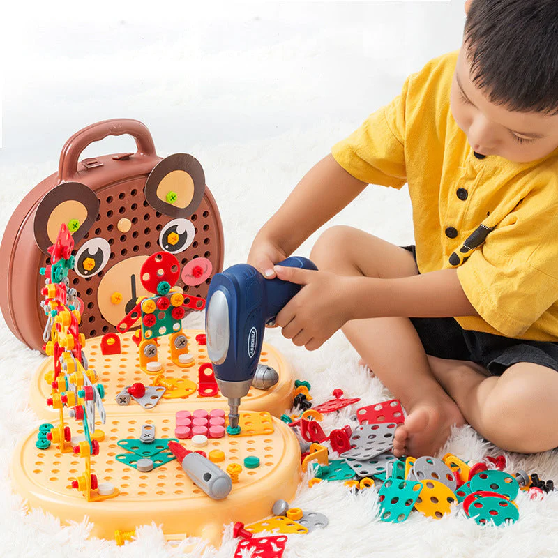 Kids Educational  Electric Drill Screw Set Toy - Image 2