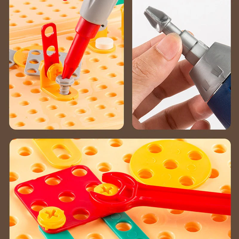 Kids Educational  Electric Drill Screw Set Toy - Image 3