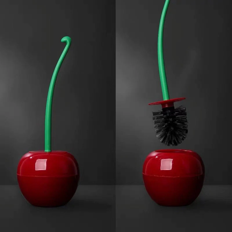 Bright Sweet Cherry Toilet Brush - Image 2