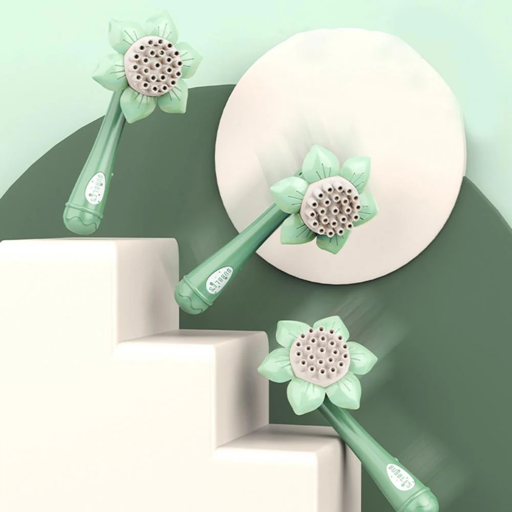 Mini Magical Sunflower Bubble Maker Toy - Image 3