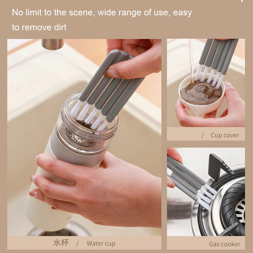 Multifunctional Cup Deep Cleaning  Brush - Image 2