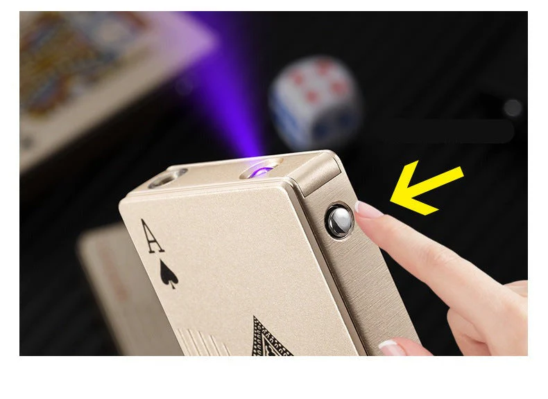 Playing Card Windproof Lighter - Image 3