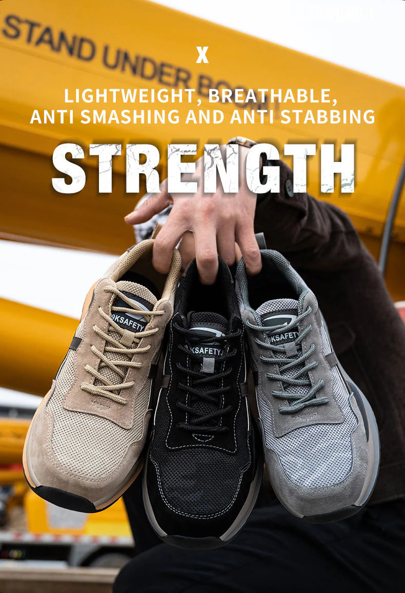 All Season Breathable Durable Safety Shoes - Image 2