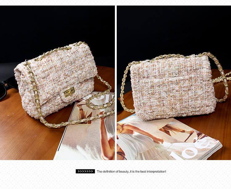 Luxury Handbag Designer Flap Crossbody  Bag - Image 3