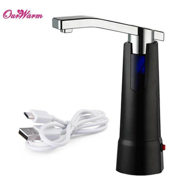 Easy Pump Water to the Bottle Electric Water Dispenser with Rechargeable Battery - Image 2