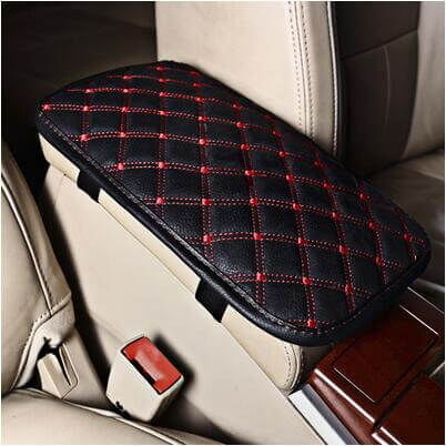 Leather Car Armrest Pad Covers - Image 3