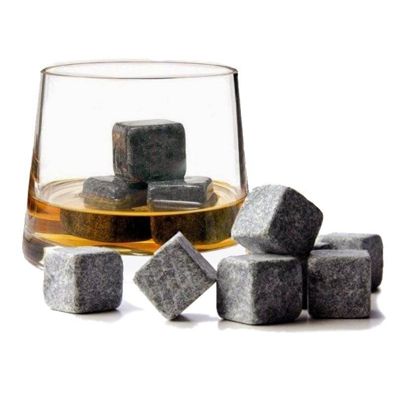 9pcs/set Natural Whiskey Stones Home Bar Tools - Image 1