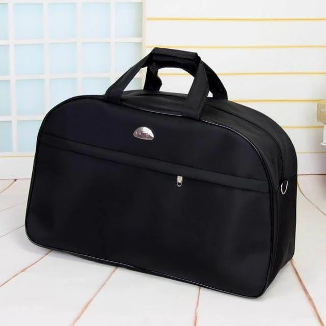 Canvas Fashion Casual Waterproof Oxford Zipper Travel Bags - Image 2