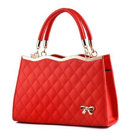 Korea Bow Leather Messenger Bags - Image 3