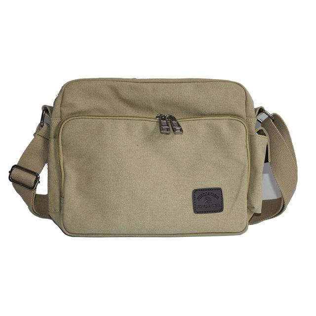 High Quality Men Canvas Messenger Bag - Image 3