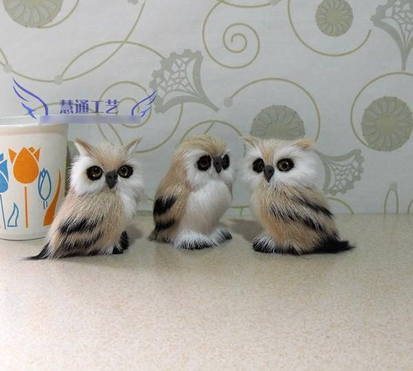 Hand-made Cute Owl Toy Craft - Image 2