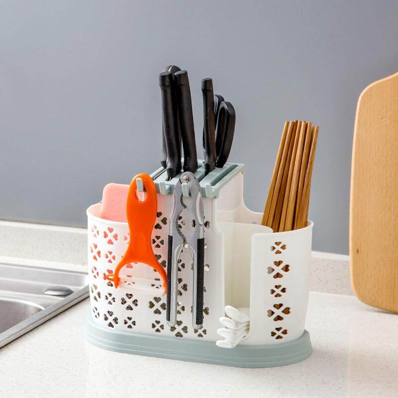 Kitchen Chopsticks Cage Spoon Storage Box - Image 3