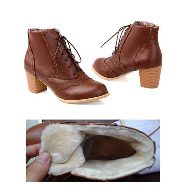 Women Ankle Winter Boots - Image 3