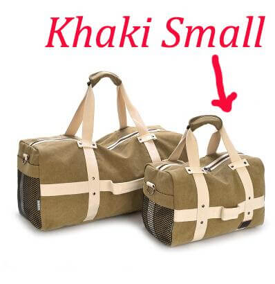Travel Duffle Canvas Travel Handbags For Travellers - Image 2
