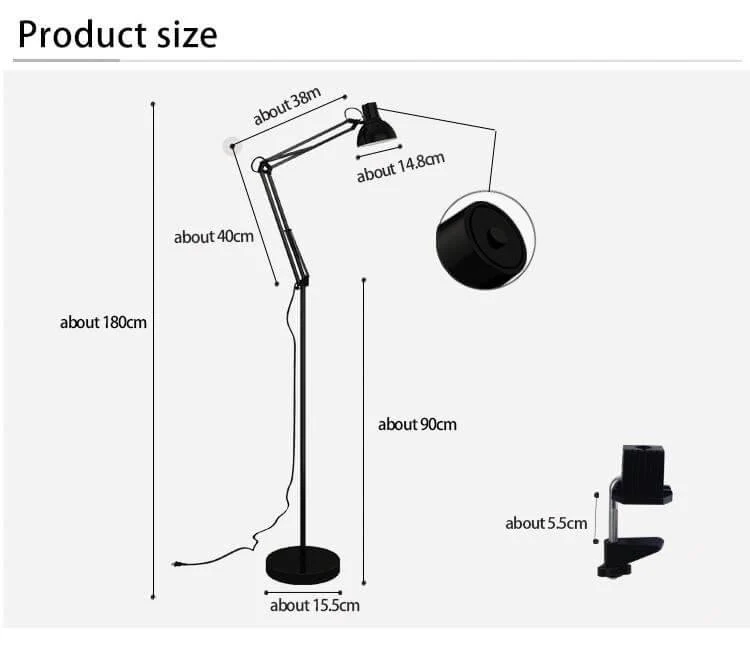 Elegant Modern Stand Floor Lamp - Image 3