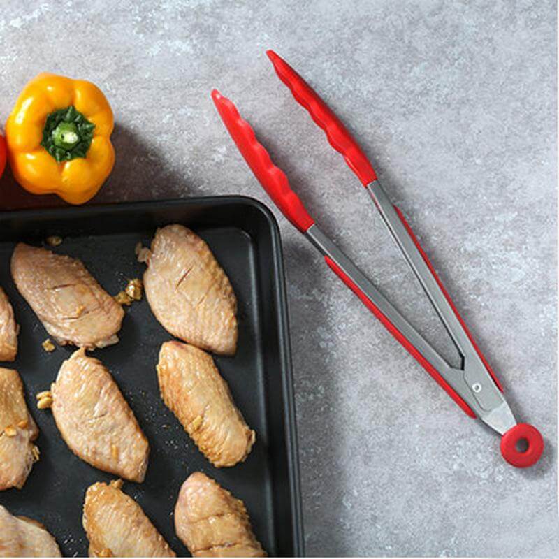 Silicone Mini Food Tong Cooking Clip - Image 1