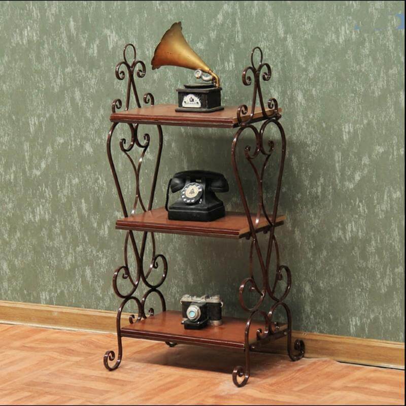 European Ground Iron Book Shelf - Image 3