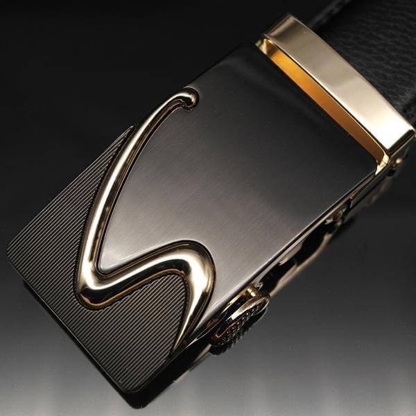 Leather Designers Belt - Image 3