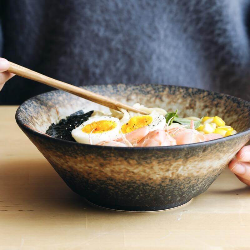 Japan Style Creative Home Kitchen Vintage Ceramic Bowls - Image 1