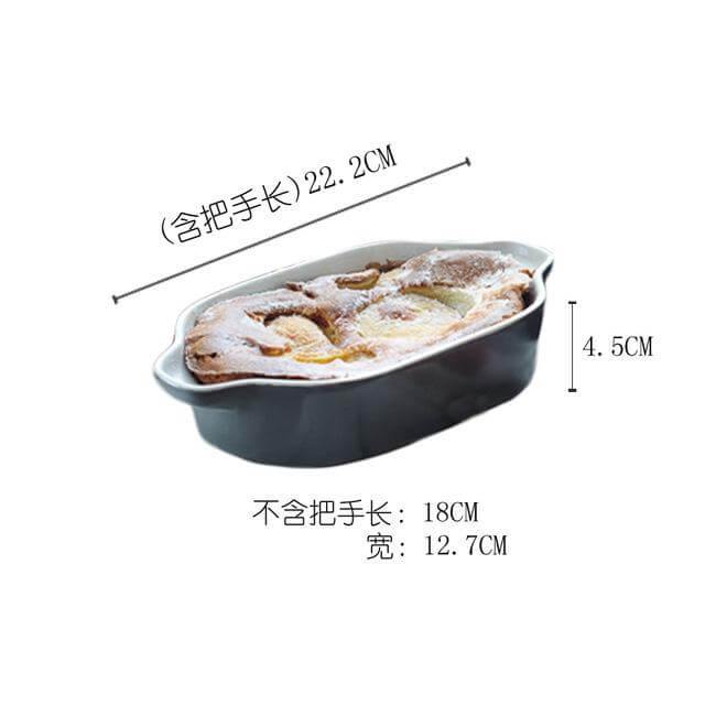Luxury Creative Porcelain Ceramic Baking Tool Set - Image 3