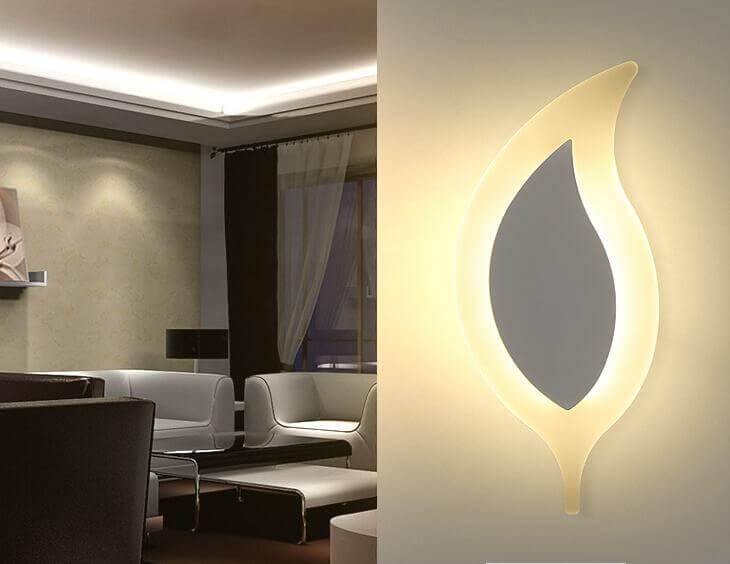 Modern Leaf Wall Lamp Home Decoration - Image 3