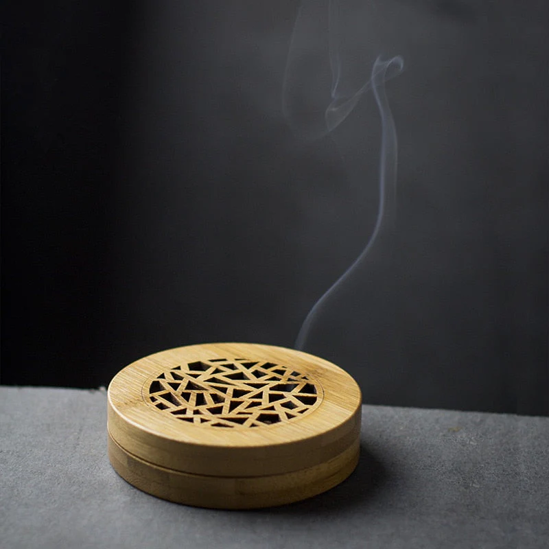 Bamboo Hollow Incense Holder - Image 2