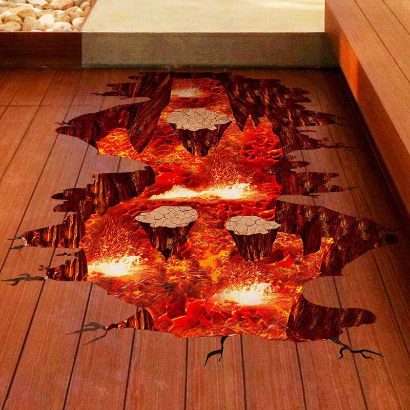 Magma 3D Wall Sticker Home Decor - Image 2
