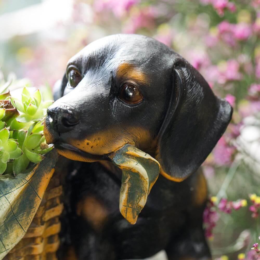 Lovely Shepherd Decorative Flower Pot - Image 2