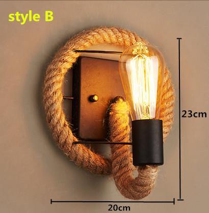Vintage Industrial Bedside Light Retro Lamp - Image 3