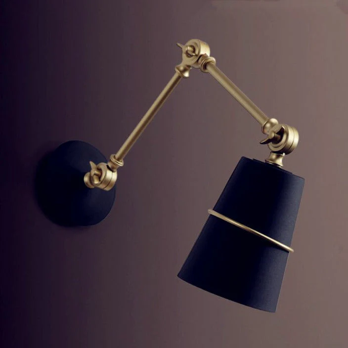 Nordic Iron Swing Long Arm Modern Wall Lamp - Image 1