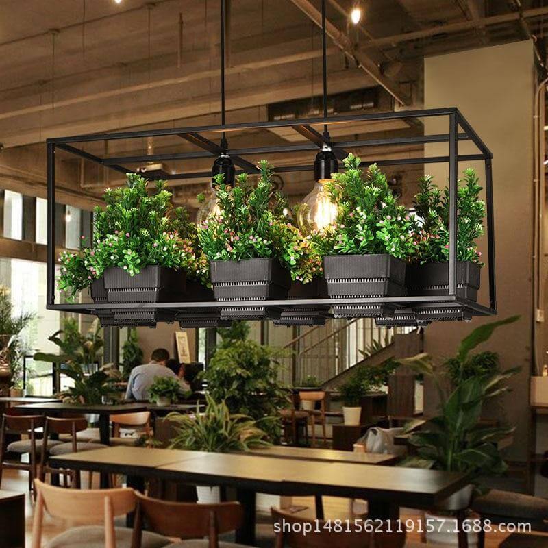 Modern Simple Creative Plant Chandelier Lamps - Image 1