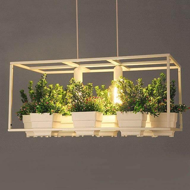 Modern Simple Creative Plant Chandelier Lamps - Image 2
