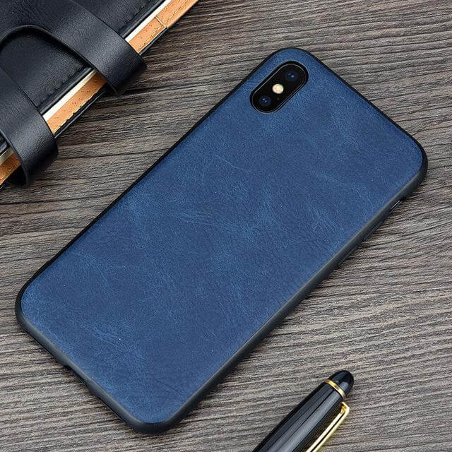 Vintage PU Leather Case for iPhone X and Other Models - Image 3