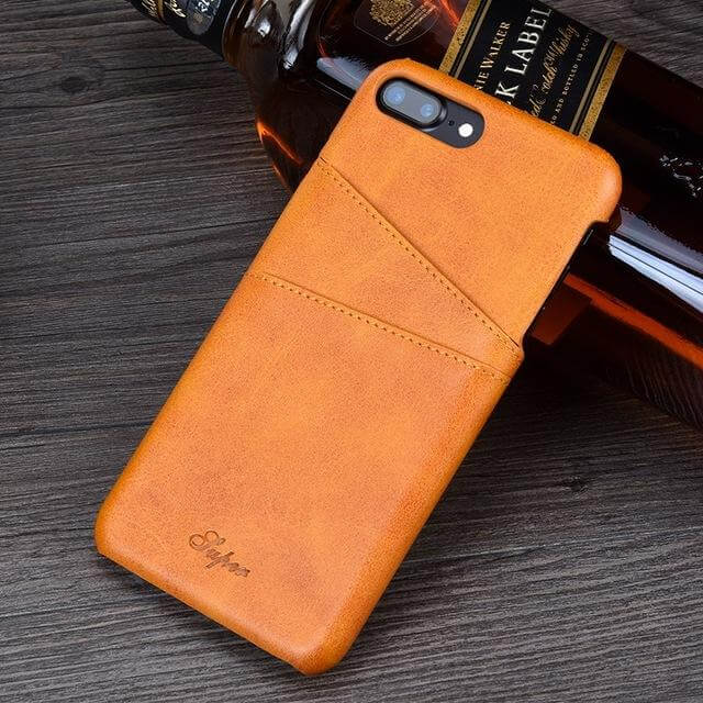 Luxury Leather Wallet Case for Iphone Models - Image 3