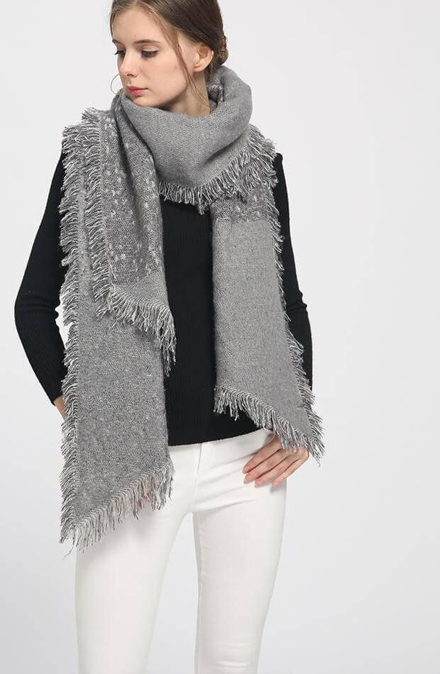 Luxury Women’s Shawls Winter Warm Scarf