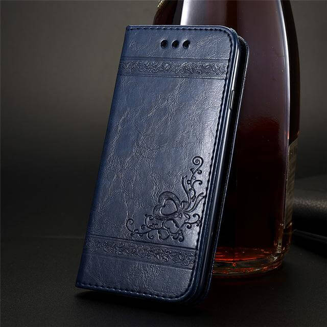 Retro Leather Case For iPhone Models - Image 3