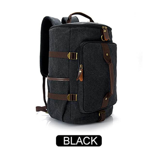 Large Capacity Vintage Shoulder Backpack - Image 2