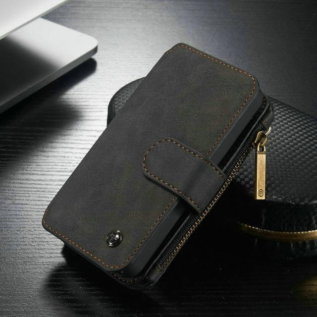 Luxury Magnetic Leather Case for iPhone Models - Image 3