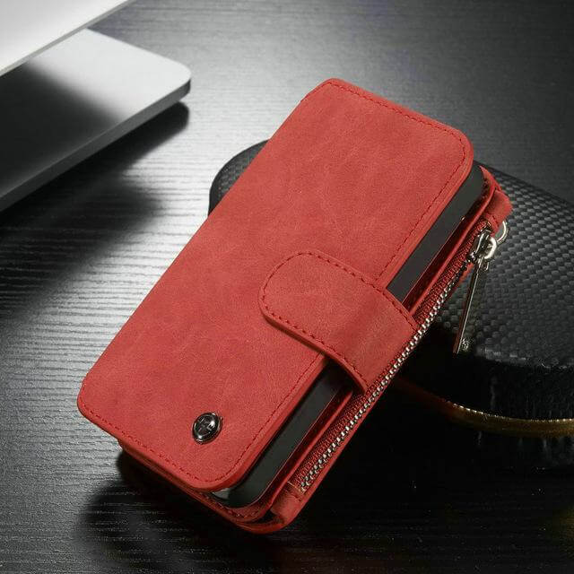 Luxury Magnetic Leather Case for iPhone Models - Image 2