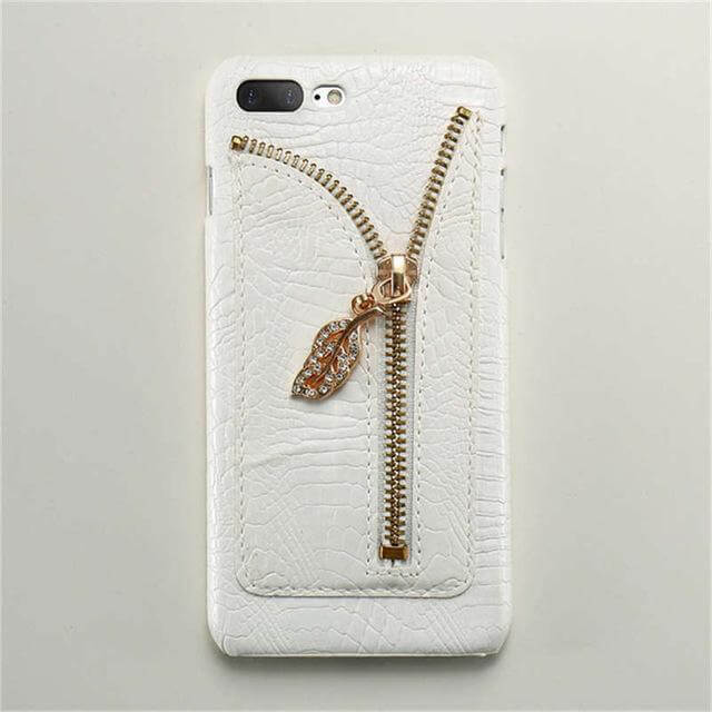 Retro Crocodile Grain Leather Case For Iphone Models - Image 2