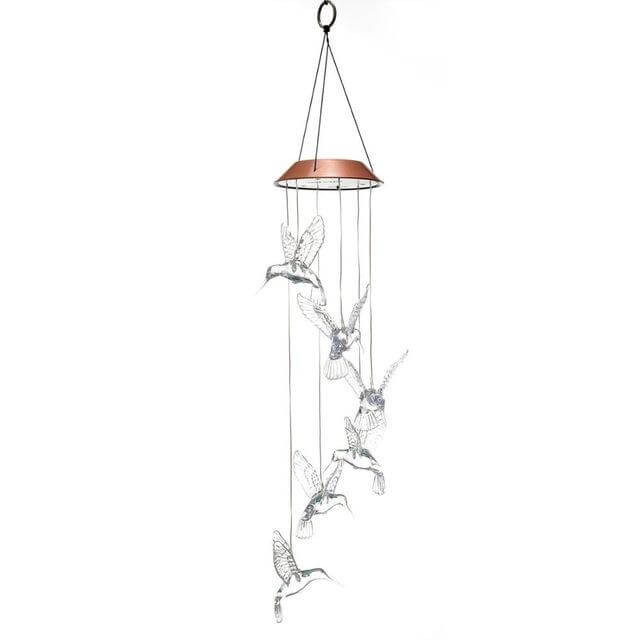 Outdoor LED Solar Hummingbirds DrangFly Lamp - Image 2