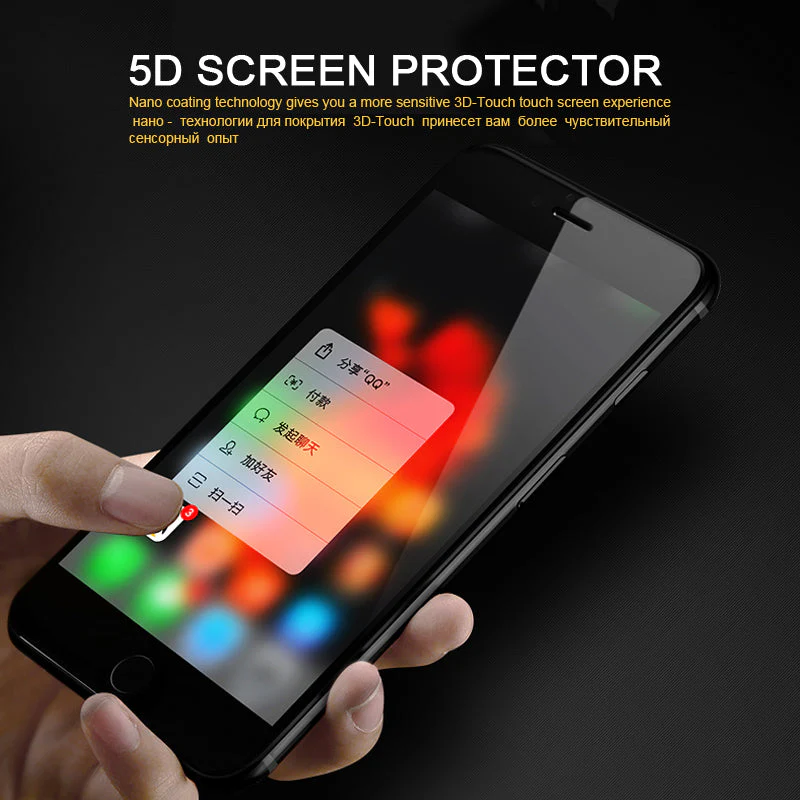 5D Tempered Glass for iphone Models - Image 2
