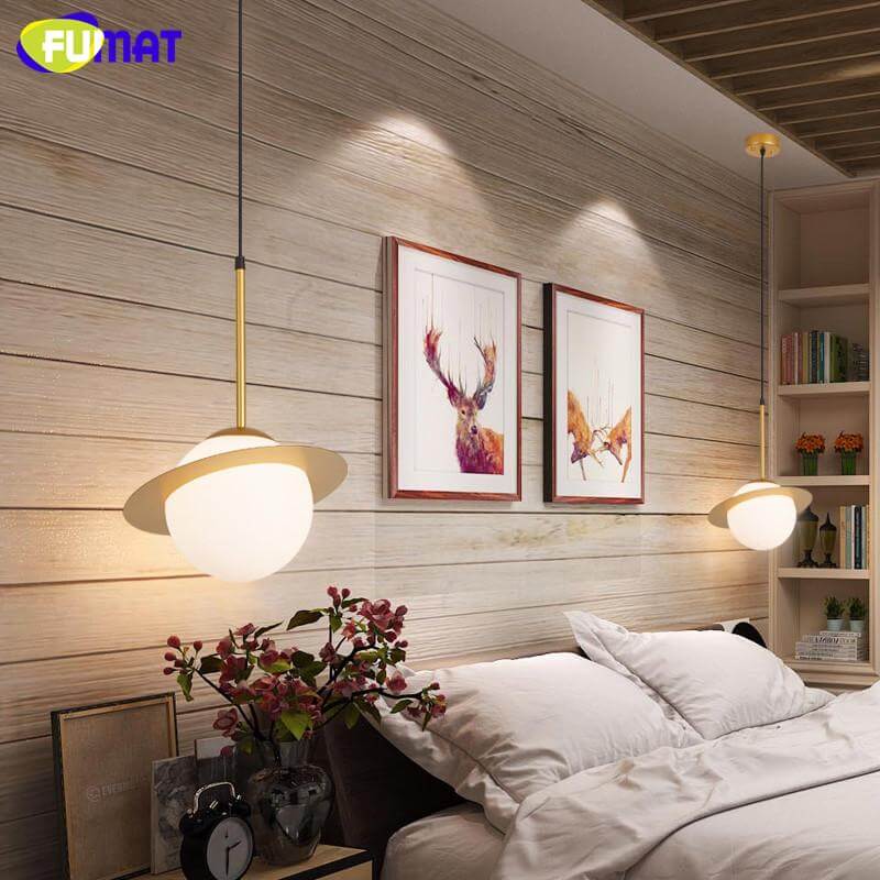 Space Planet Pendant Decorative Light - Image 1