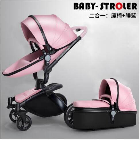 European Luxury Baby Stroller 2 and 3 pcs - Image 3